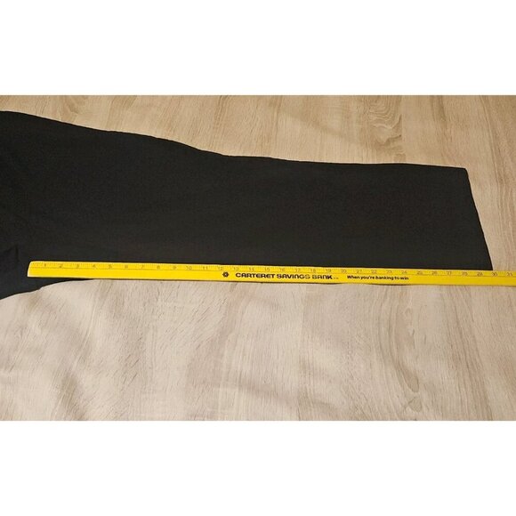 Avenue Plus Size 22 Average Black Elastic Waist Pants Office Work Stretch - Picture 6 of 7